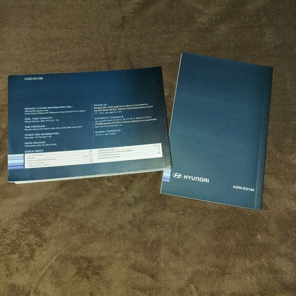 2012 Hyundai Sonata Owners Manual - Picture 5 of 11